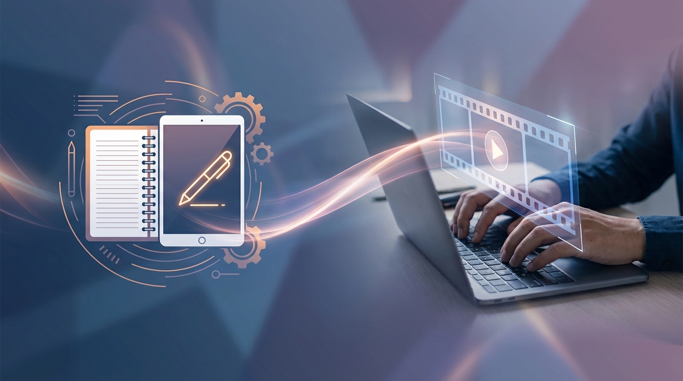 Scripting Visuele Verhalen: Het Boeien van Publiek met de Video Script Writer