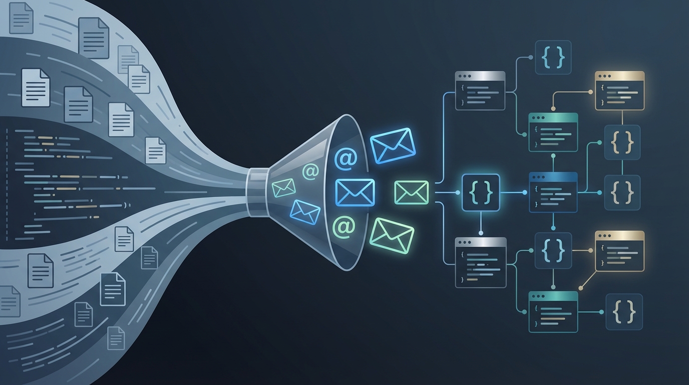 E-mail Extractor: E-mailadressen uit een document extraheren in een JSON-geformatteerde lijst