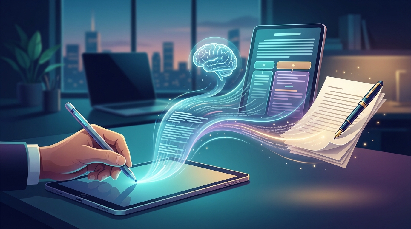 تحويل كتابة المقالات باستخدام أدوات الذكاء الاصطناعي